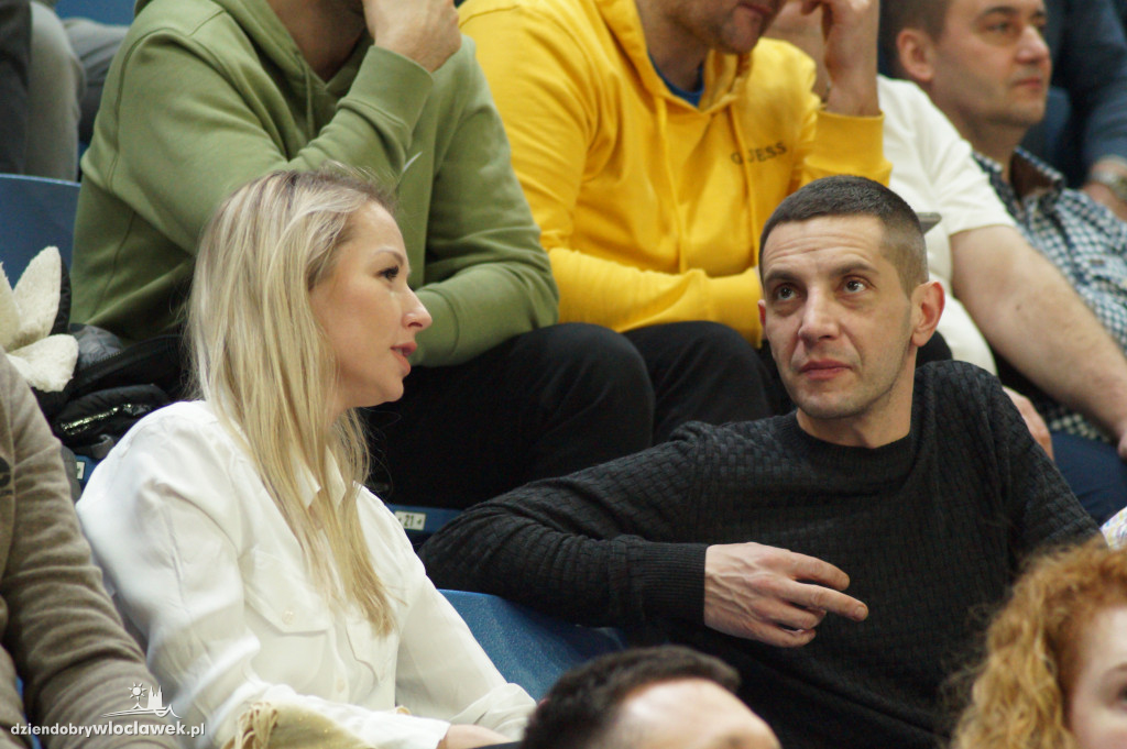 Kibice na meczu Anwil vs Sokół