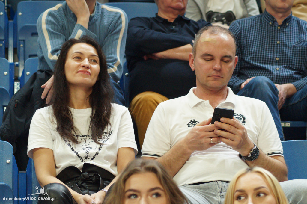 Kibice na meczu Anwil vs Sokół