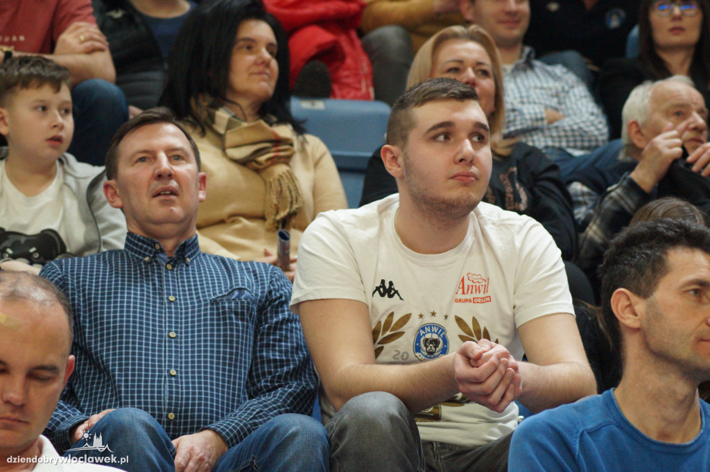 Kibice na meczu Anwil vs Sokół
