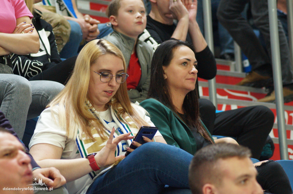 Kibice na meczu Anwil vs Sokół