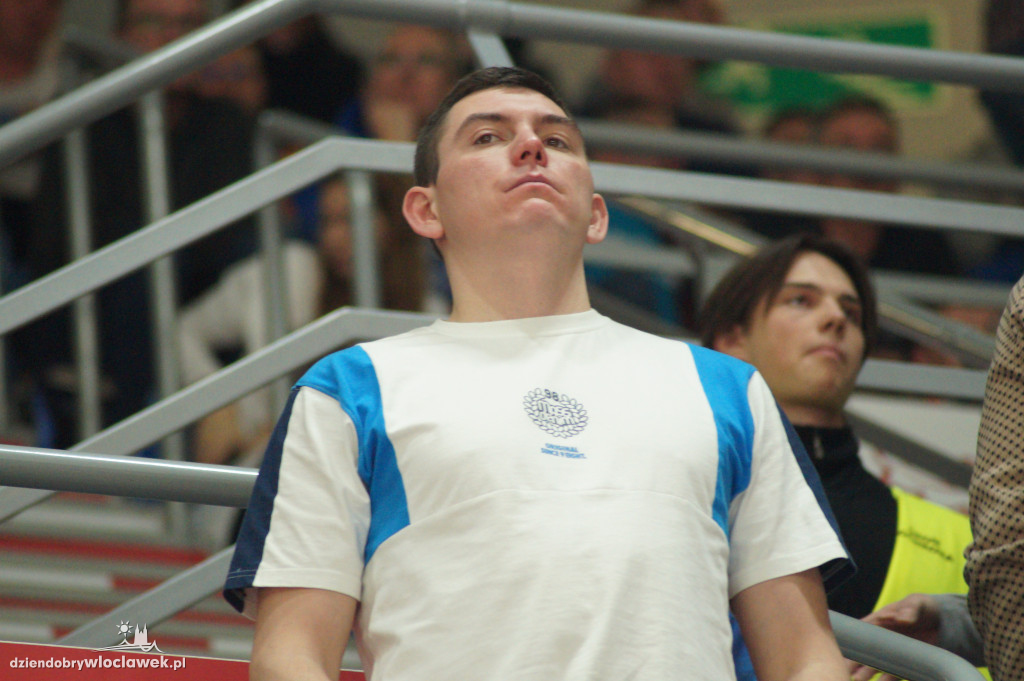 Kibice na meczu Anwil vs Sokół