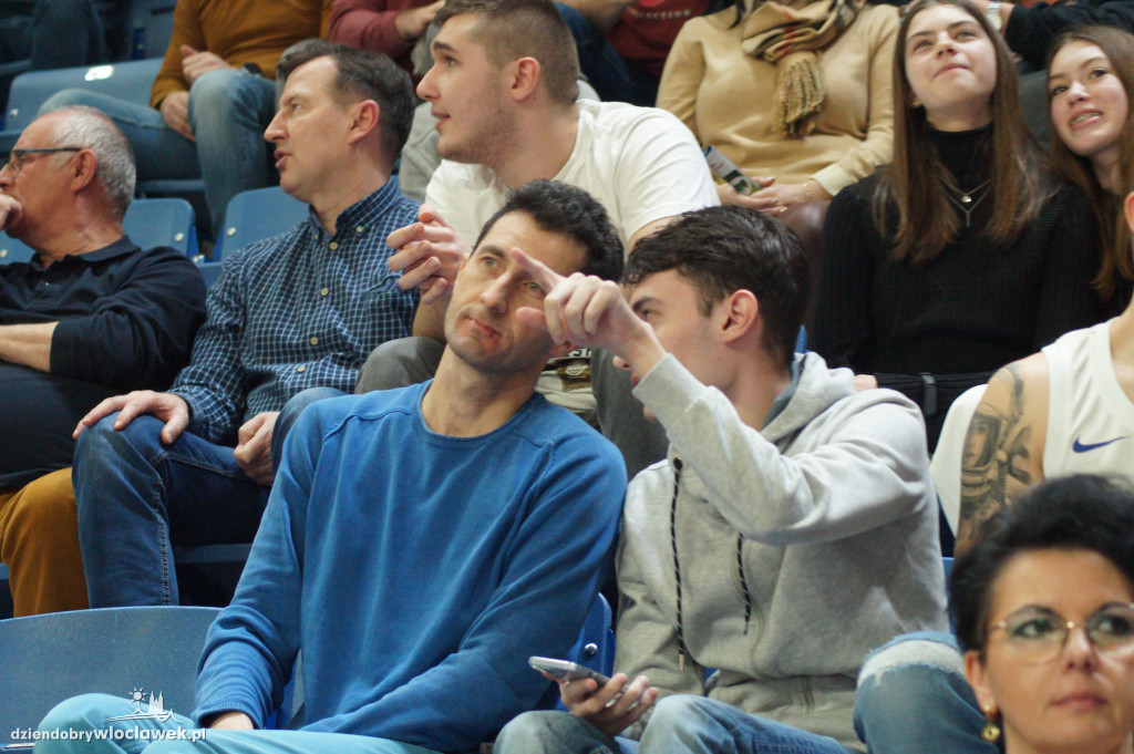Kibice na meczu Anwil vs Sokół