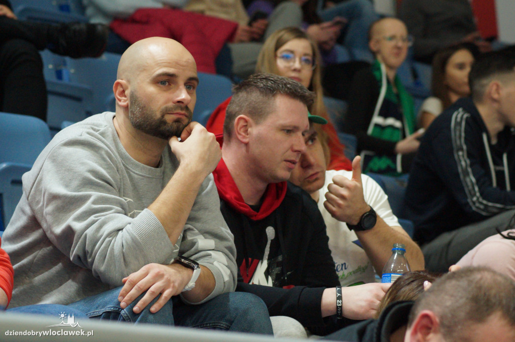 Kibice na meczu Anwil vs Sokół