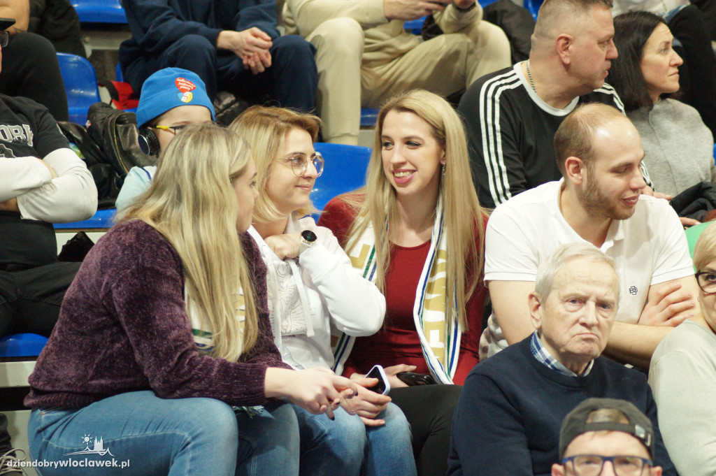 Kibice na meczu Anwil vs Sokół