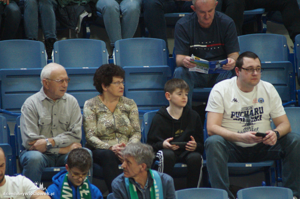 Kibice na meczu Anwil vs Sokół