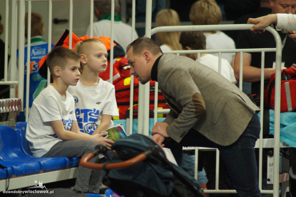 Kibice na meczu Anwil vs Sokół