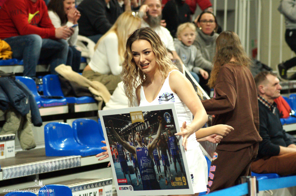 Kibice na meczu Anwil vs Sokół