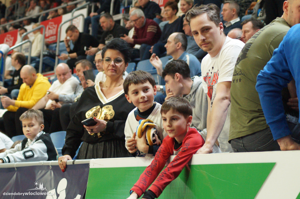 Kibice na meczu Anwil vs Sokół