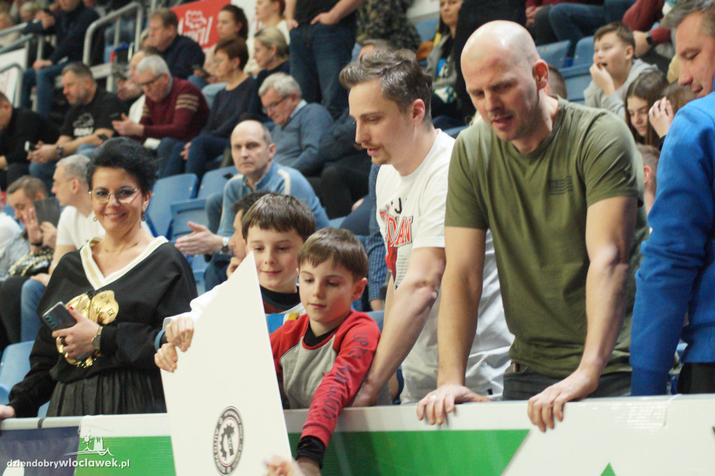 Kibice na meczu Anwil vs Sokół