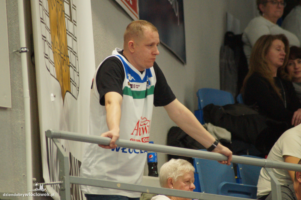 Kibice na meczu Anwil vs Sokół