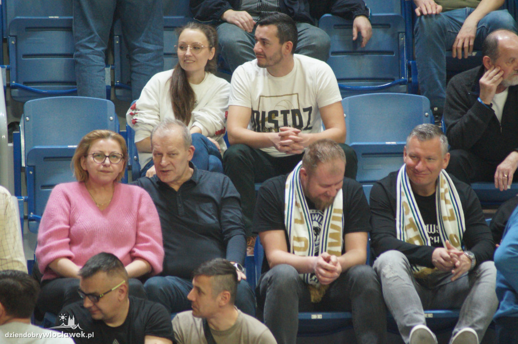 Kibice na meczu Anwil vs Sokół