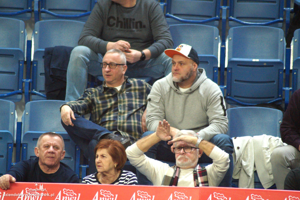 Kibice na meczu Anwil vs Sokół