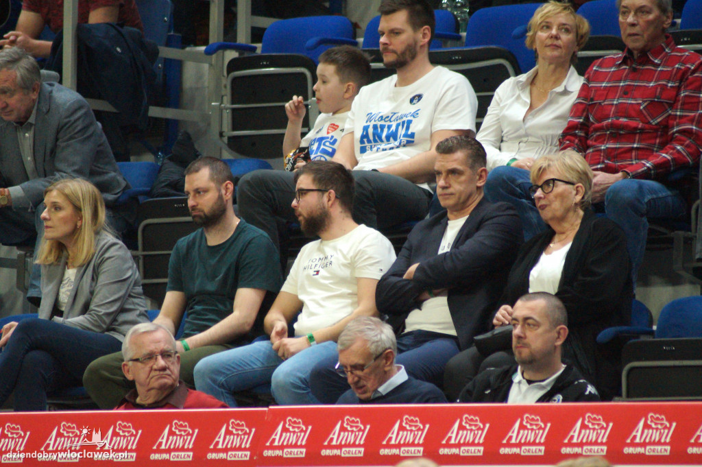 Kibice na meczu Anwil vs Sokół