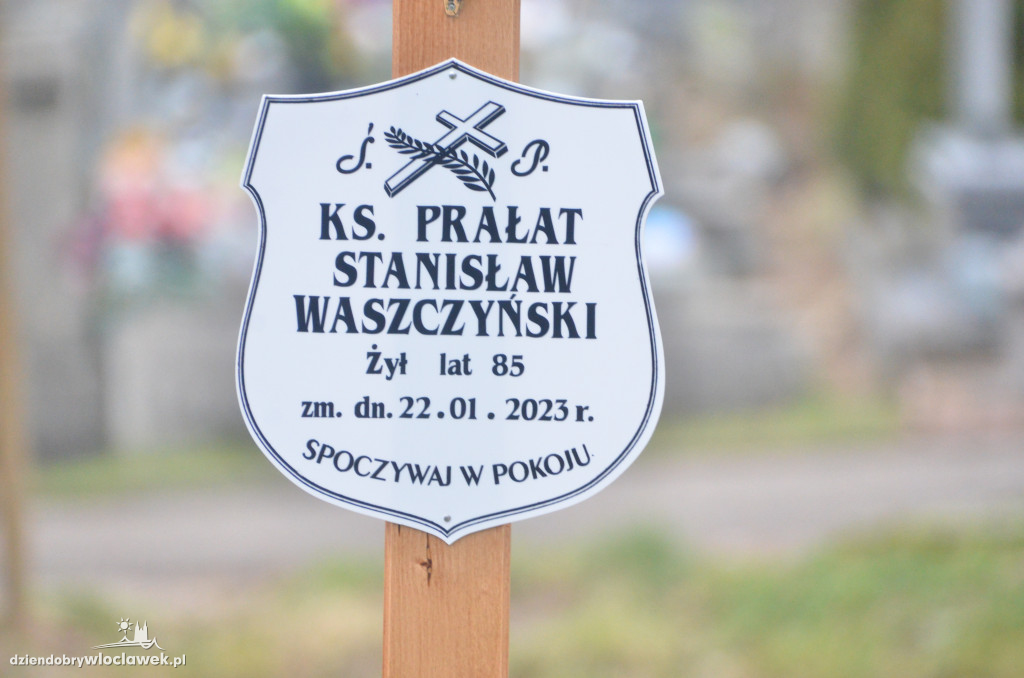 Pogrzeb ks. Waszczyńskiego, byłego proboszcza katedry