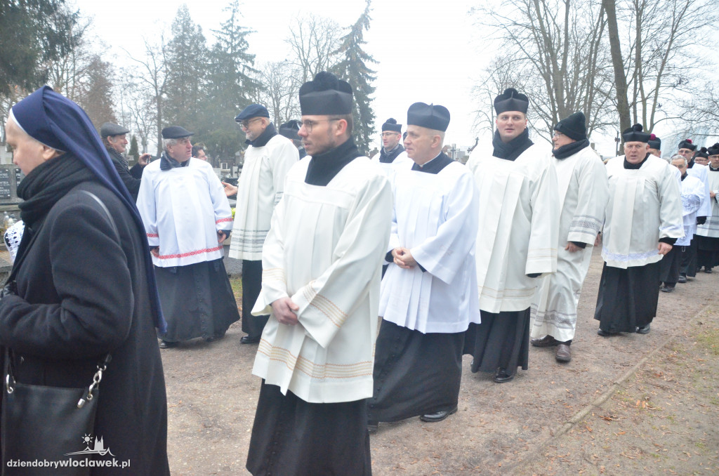 Pogrzeb ks. Waszczyńskiego, byłego proboszcza katedry