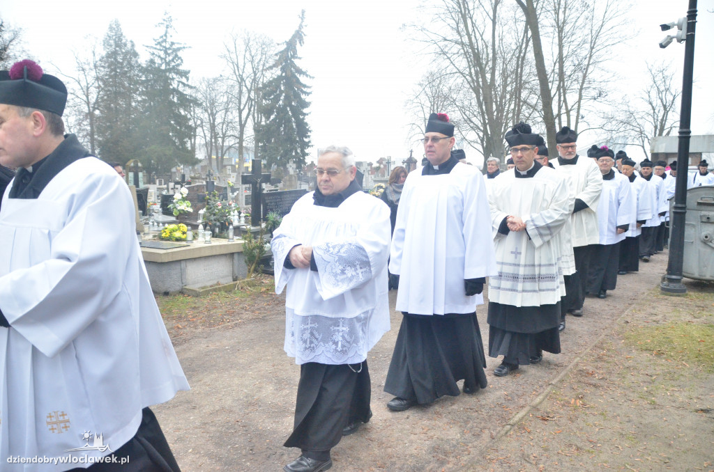Pogrzeb ks. Waszczyńskiego, byłego proboszcza katedry