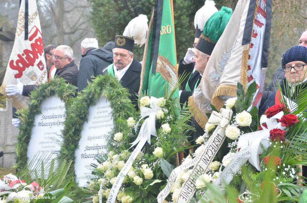 Pogrzeb ks. Waszczyńskiego, byłego proboszcza katedry