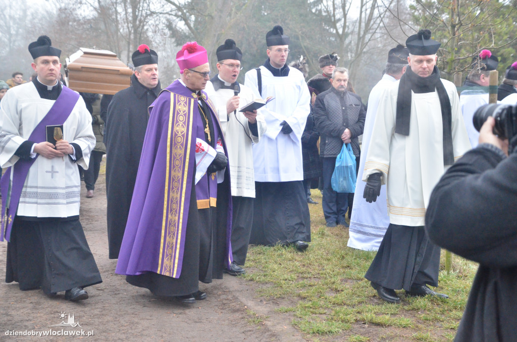 Pogrzeb ks. Waszczyńskiego, byłego proboszcza katedry