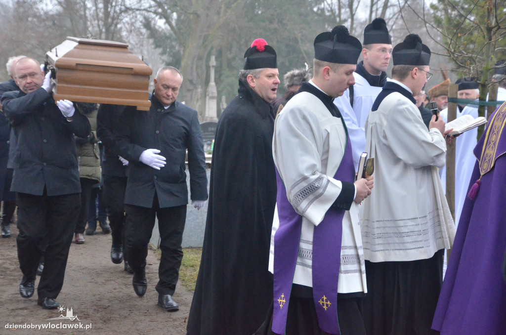 Pogrzeb ks. Waszczyńskiego, byłego proboszcza katedry