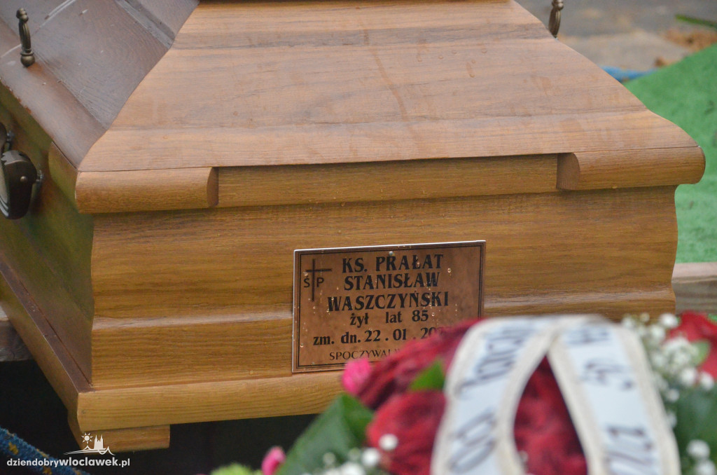 Pogrzeb ks. Waszczyńskiego, byłego proboszcza katedry