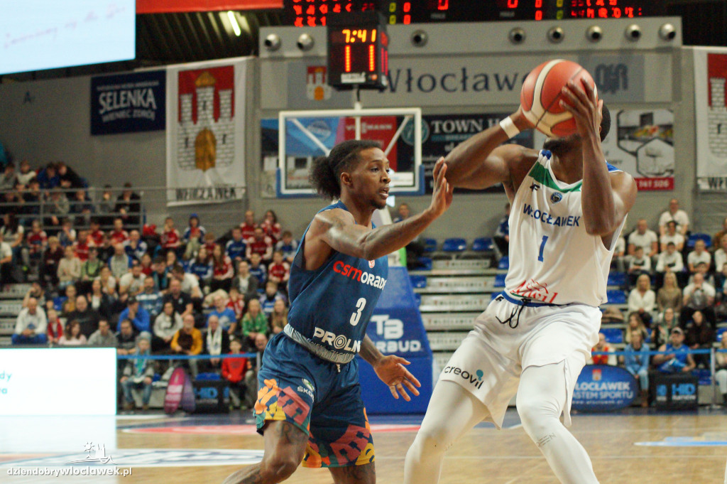 Anwil Włocławek - CSM CSU Oradea [74:66]