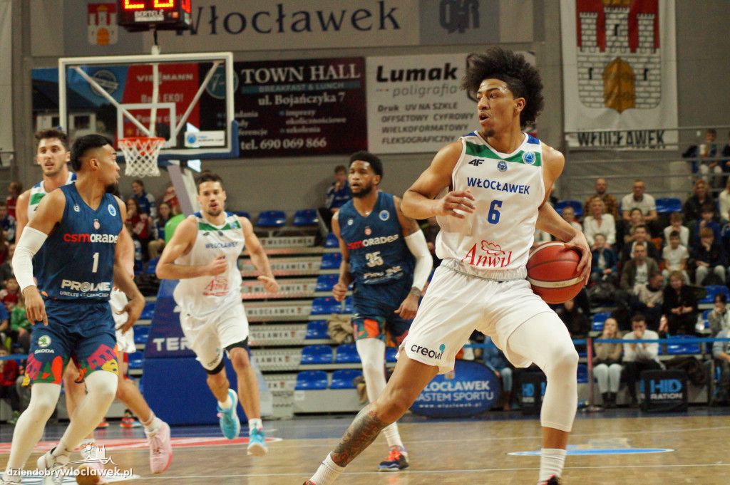 Anwil Włocławek - CSM CSU Oradea [74:66]