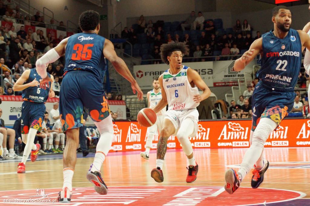 Anwil Włocławek - CSM CSU Oradea [74:66]