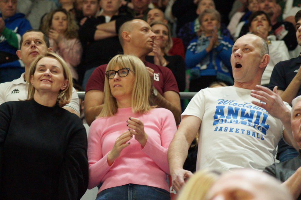 Kibice na meczu Anwil vs Legia