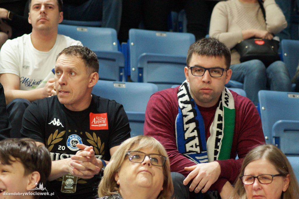 Kibice na meczu Anwil vs Legia