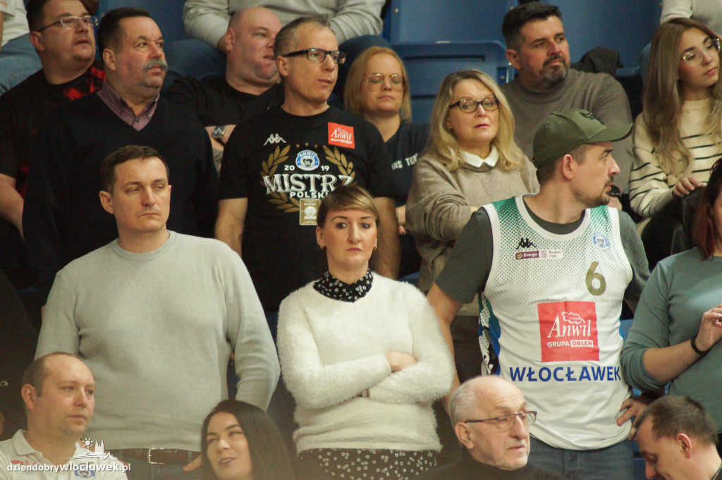 Kibice na meczu Anwil vs Legia