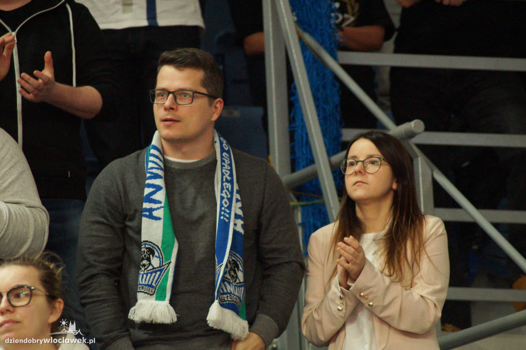 Kibice na meczu Anwil vs Legia