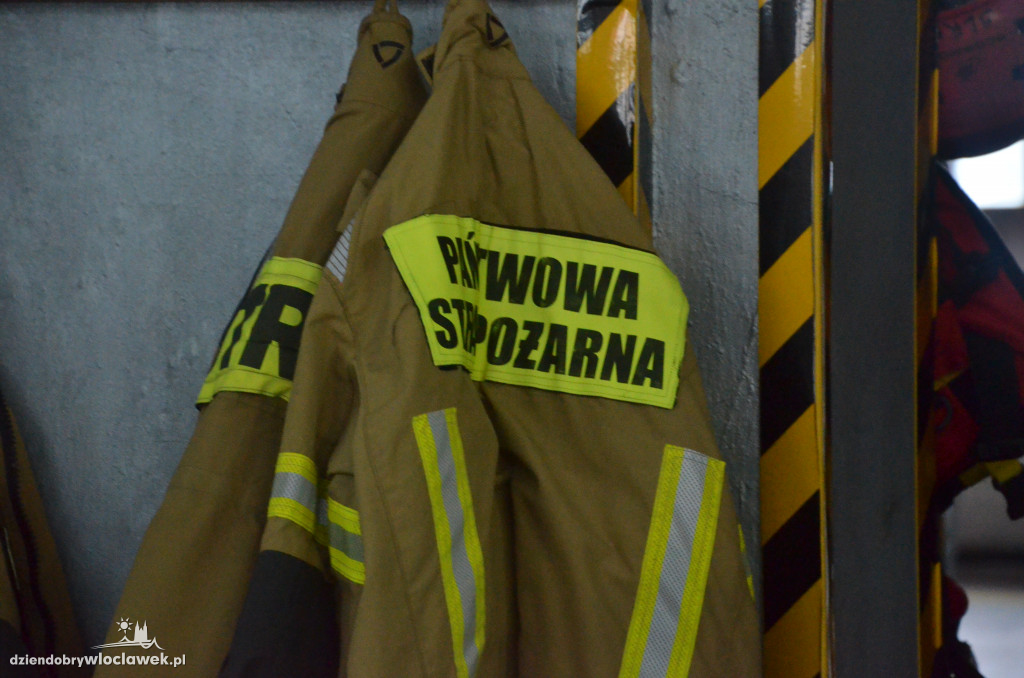Zwiedzanie strażnicy przy ul. Rolnej