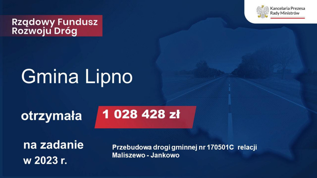 Dotacje na drogi przyznane