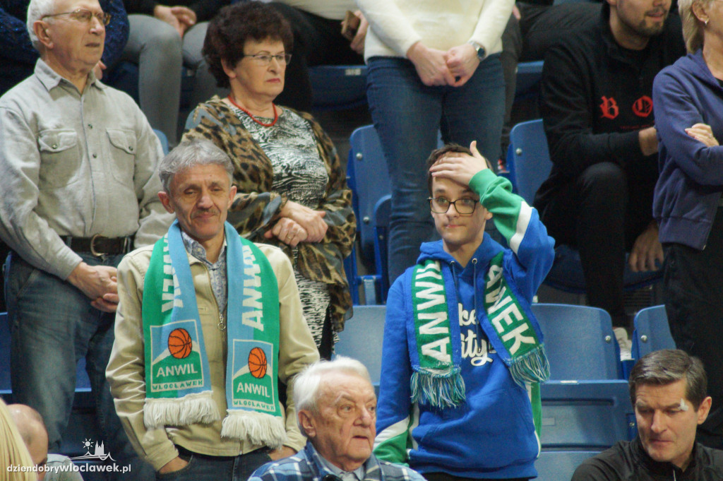 Kibice na meczu Anwil vs Brose Bamberg