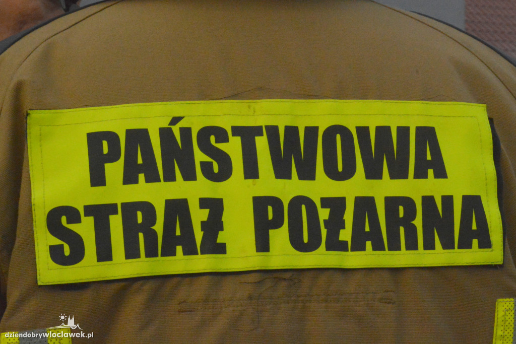 Pożar przy markecie i siłowni przy ul. Wiejskiej