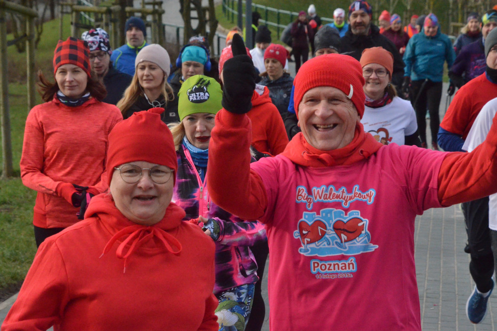 Miłosny parkrun w Parku na Słodowie
