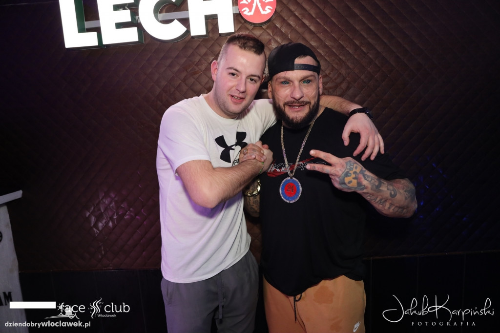 Popek w Face Club Włocławek