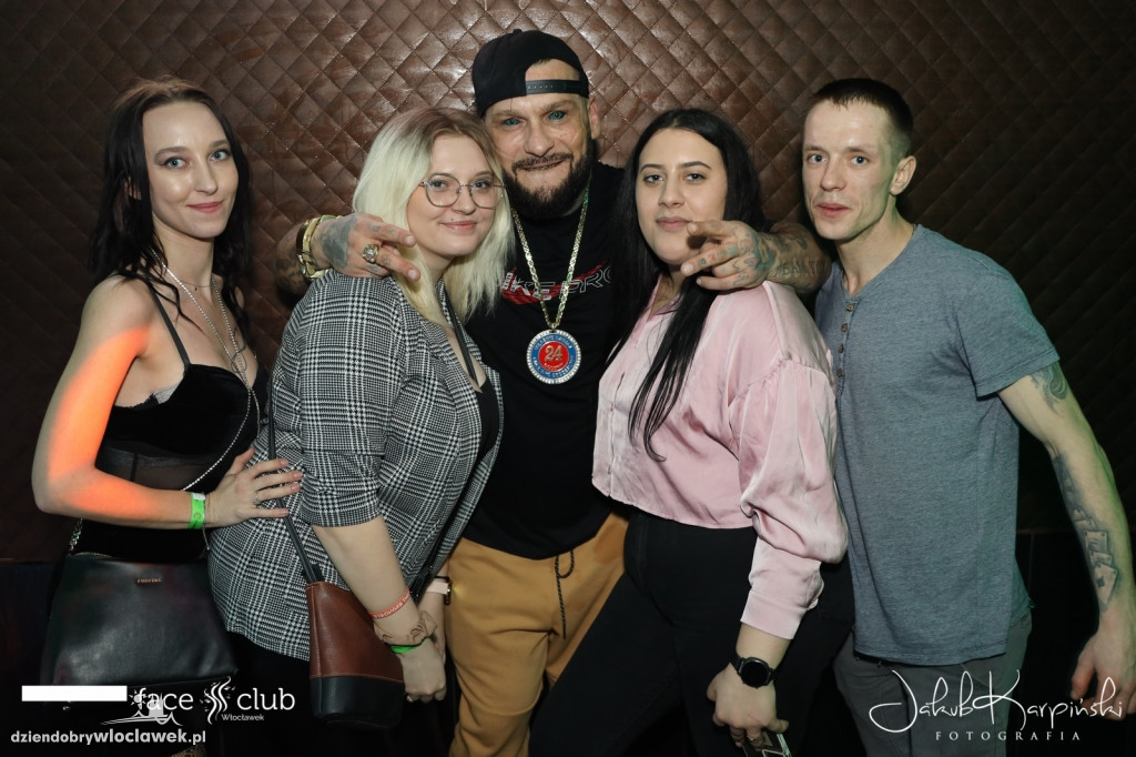 Popek w Face Club Włocławek