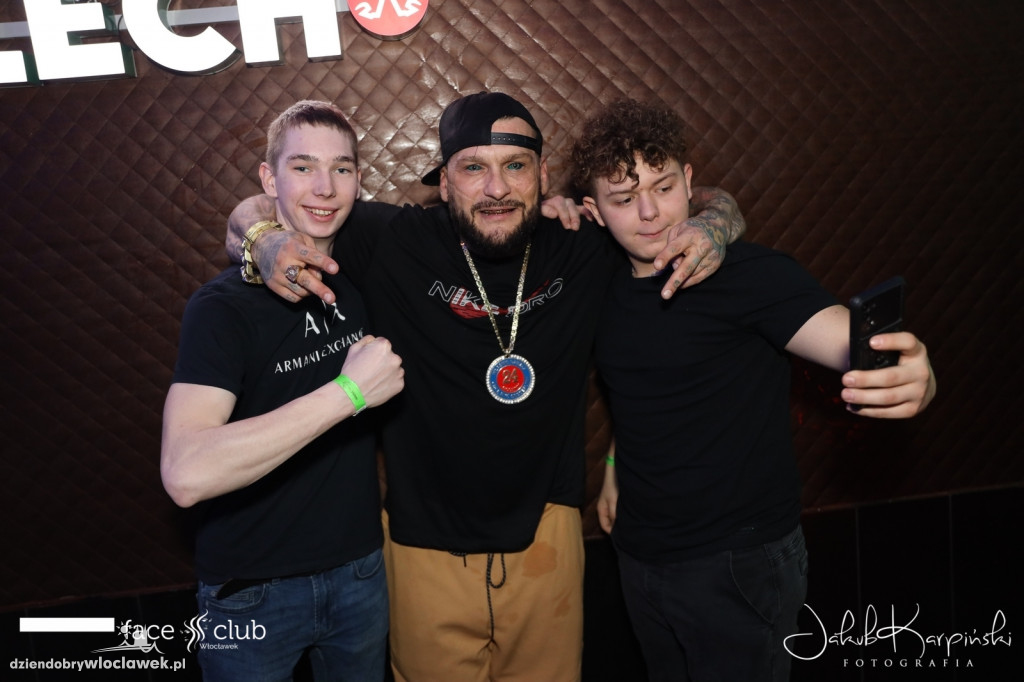 Popek w Face Club Włocławek