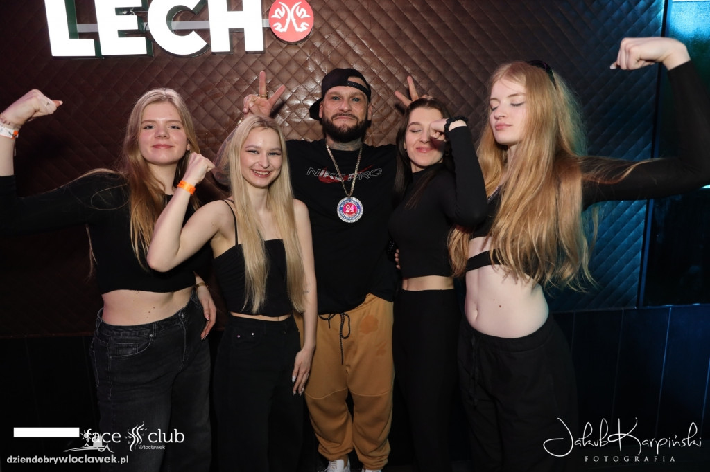 Popek w Face Club Włocławek