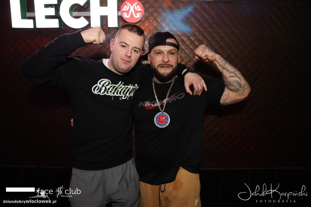 Popek w Face Club Włocławek