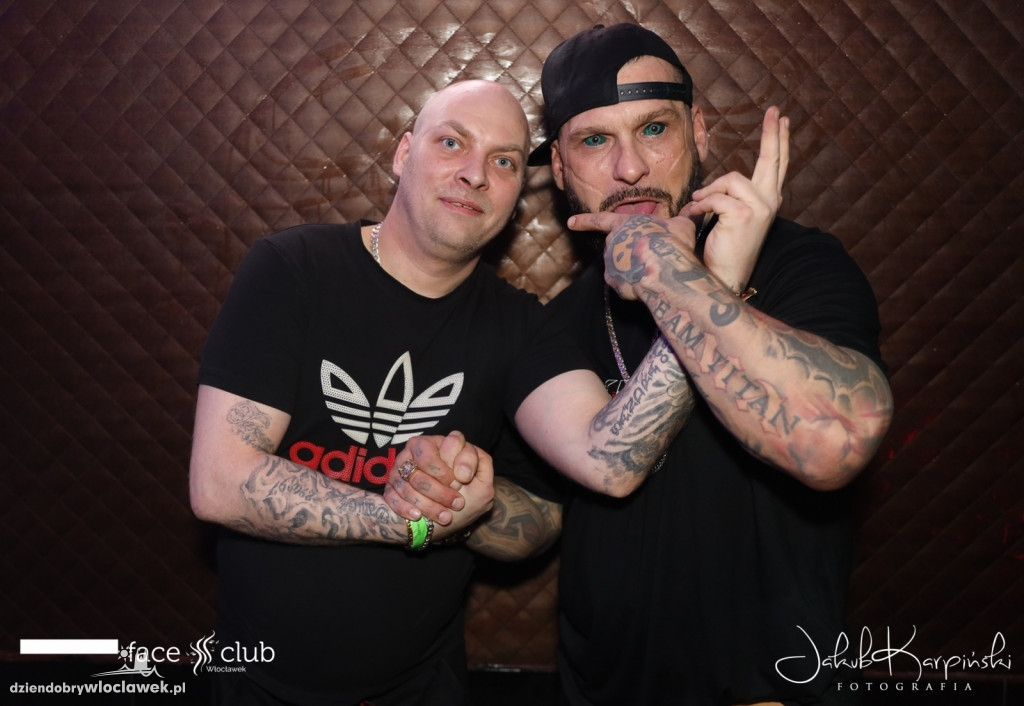 Popek w Face Club Włocławek
