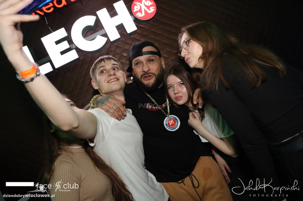 Popek w Face Club Włocławek