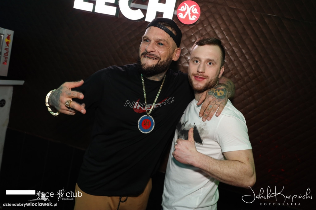 Popek w Face Club Włocławek