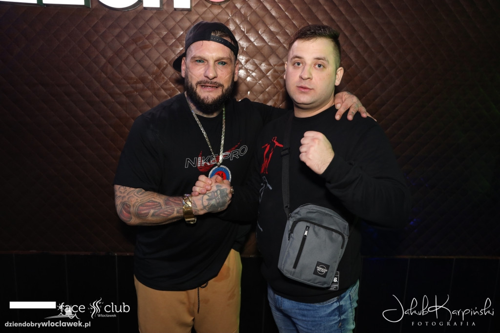 Popek w Face Club Włocławek