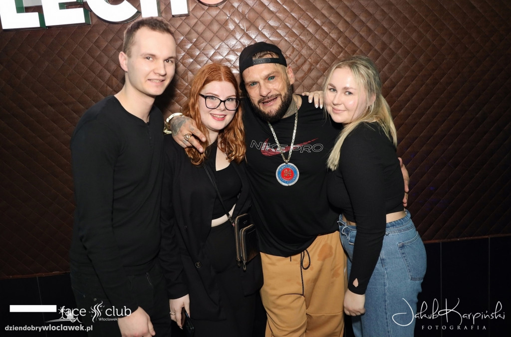 Popek w Face Club Włocławek