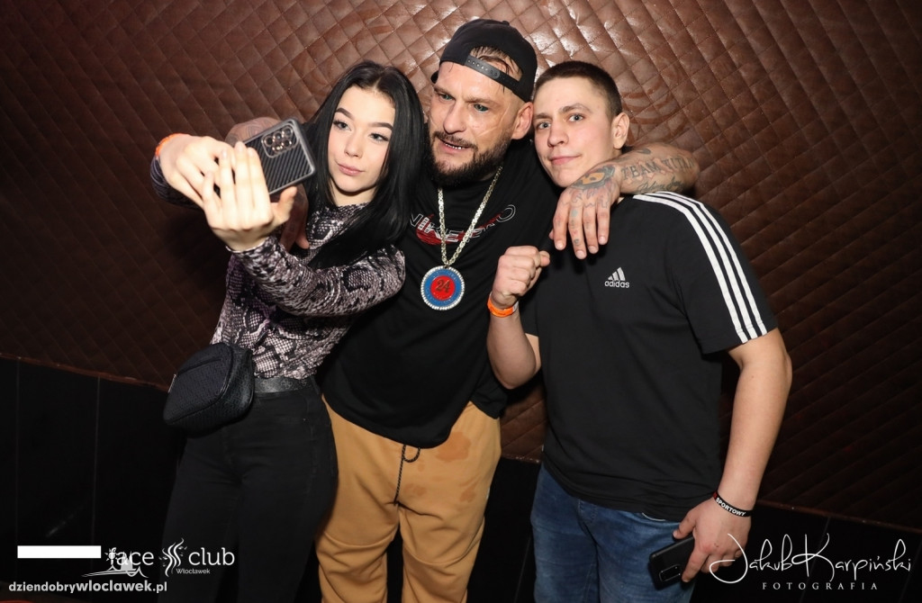 Popek w Face Club Włocławek