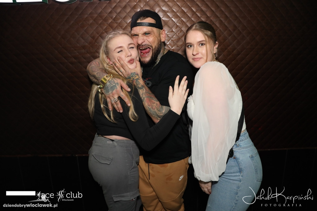 Popek w Face Club Włocławek