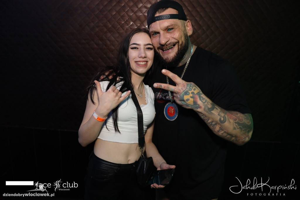 Popek w Face Club Włocławek