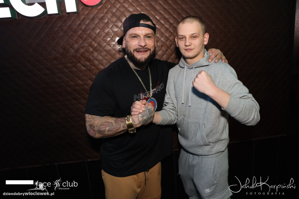 Popek w Face Club Włocławek
